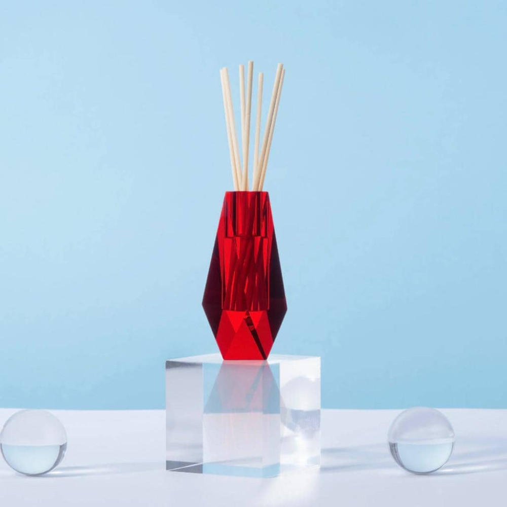 Red Crystal Vase Medium Diffuser