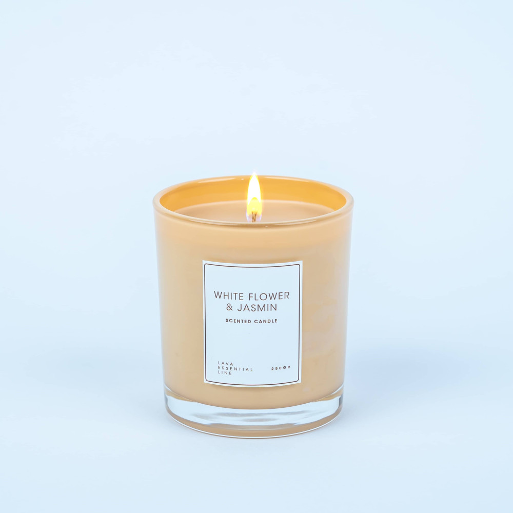 White Flower and Jasmine Candle